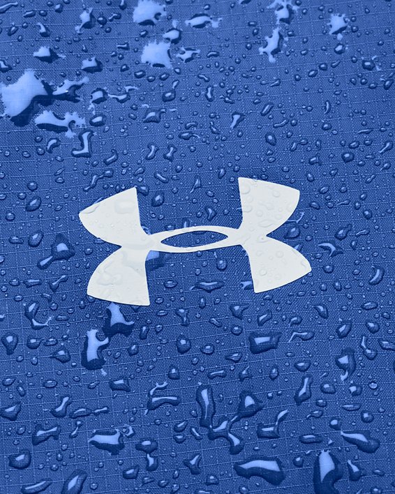 Men's UA Storm Forefront Rain Jacket, Blue, pdpMainDesktop image number 4